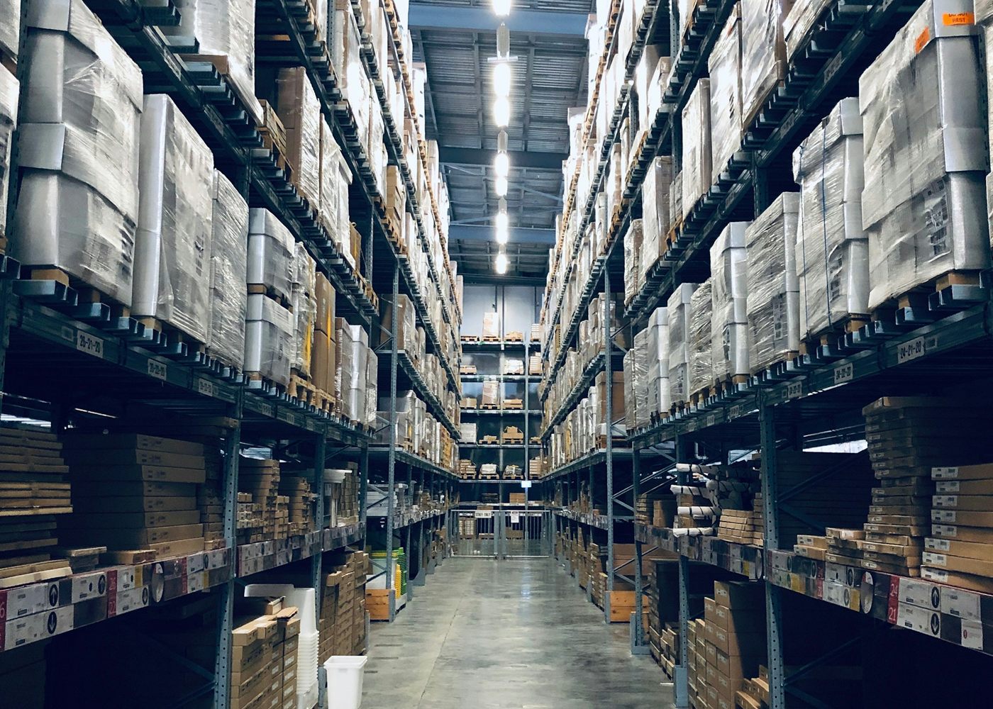 Warehouse for industrial sector context